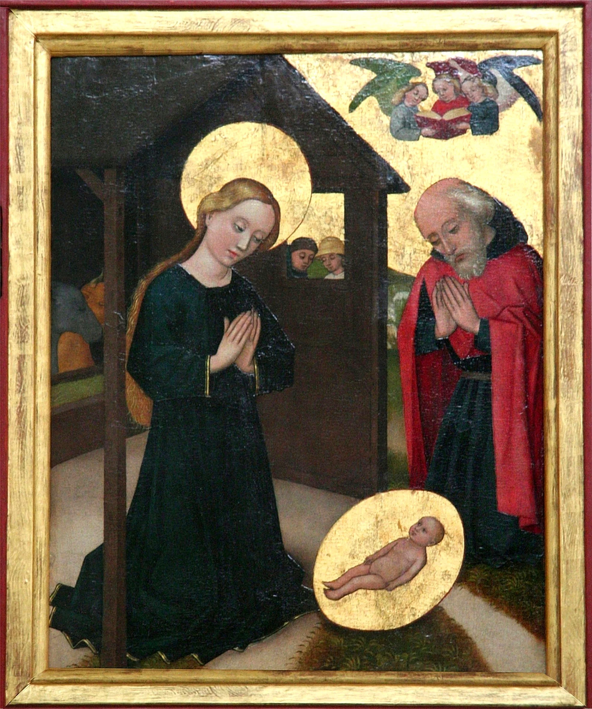 Geburt Christi, um 1448, Nürnberg, heute im Museum Kolumba, Köln