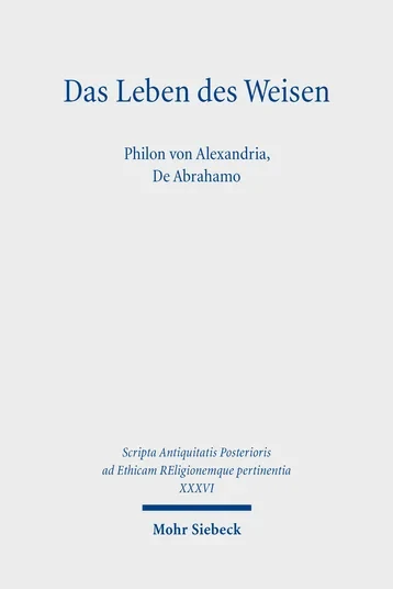 Cover Das Leben des Weisen