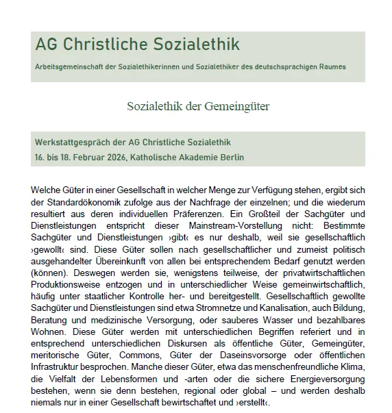 Berliner Werkstattgespräch