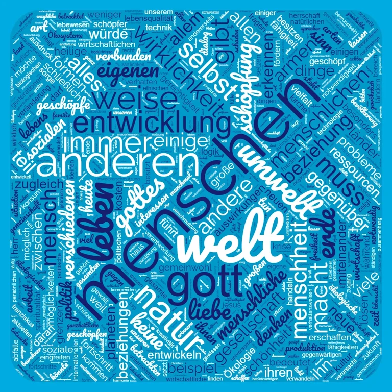 Wordle Laudato si.png