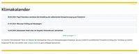 Klimakalender