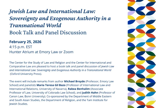 Book Talk and Panel Discussion