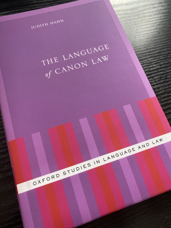 Hahn, The Language of Canon Law