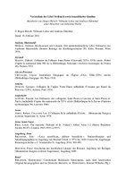 Libri Ordinarii Verzeichnis Stand Feb 21