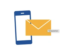 Piktogramm Smartephone Brief