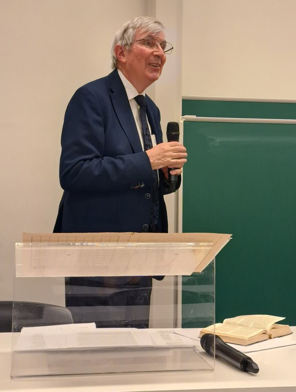 Prof. em. Dr. Rudolf Hoppe: Gastvorlesung an KU Leuven