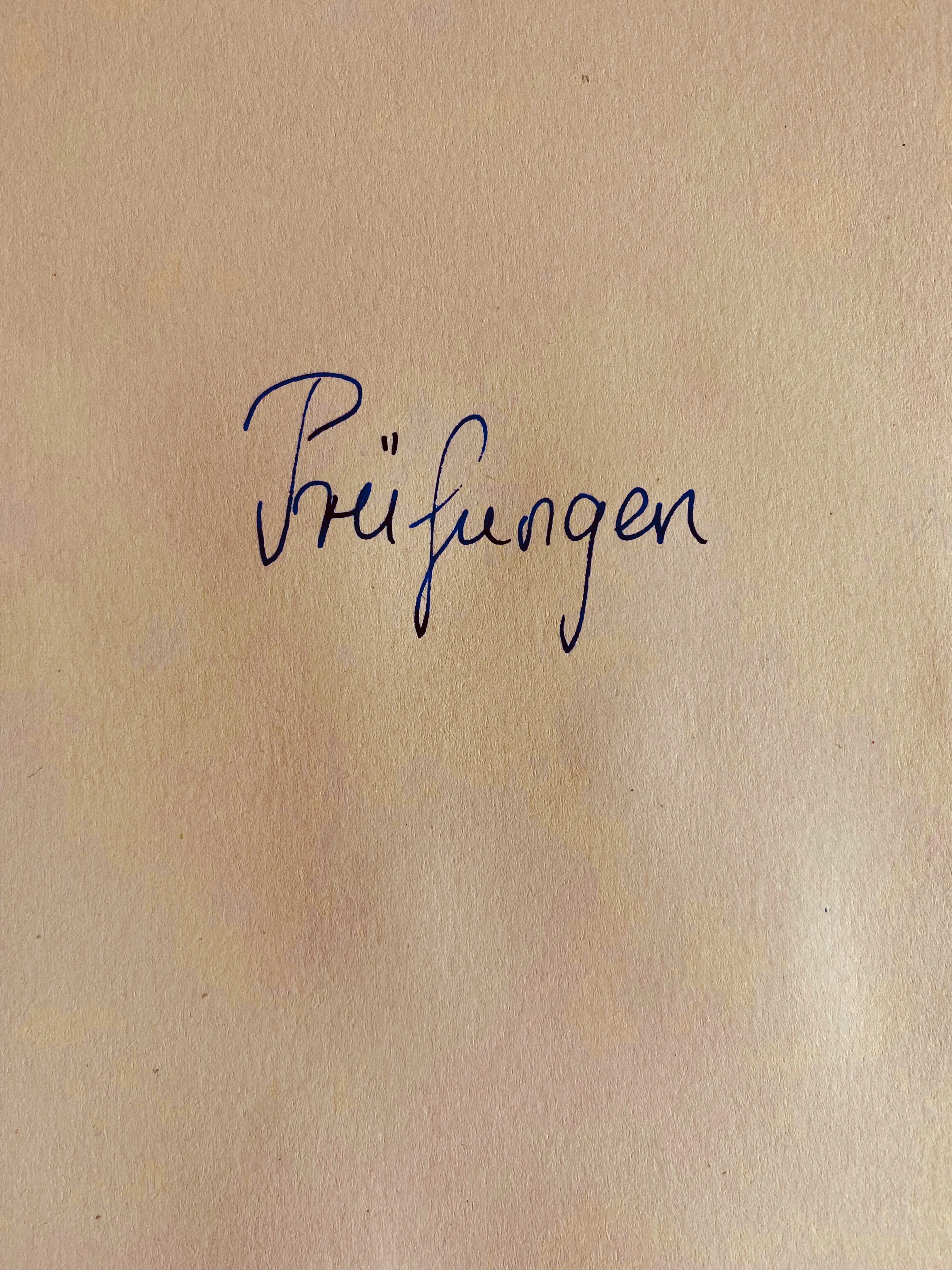 Prüfung 