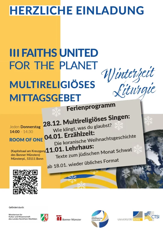 Multireligiöses Mittagsgebet Winter