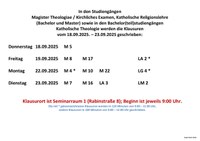 Klausurplan Sommersemester 2025, 2. Prüfungsphase.pdf