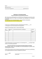 Mitteilung zur Prüfungsanmeldung Sommersemester 2025, 2. Prüfungsphase