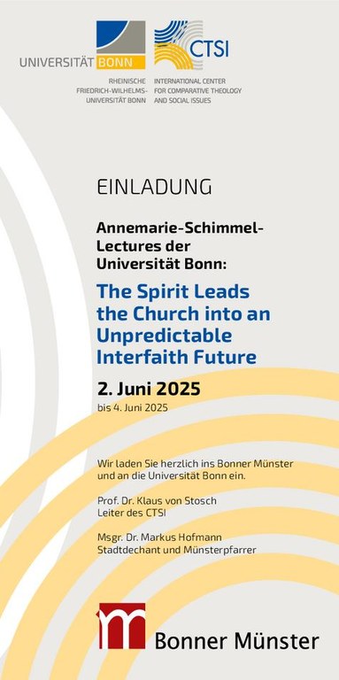 Schimmel-Lecture 2025 Einladung